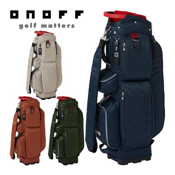 ONOFF（オノフ） ナイロンツイル キャディバッグ OB0424 : ゴルフ