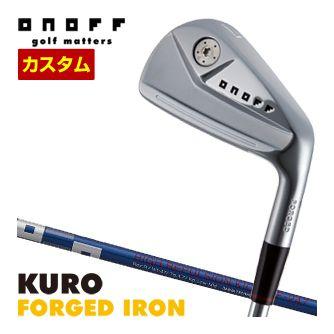 特注カスタムクラブ オノフ 2024 KURO FORGED アイアン 4本セット[＃7  