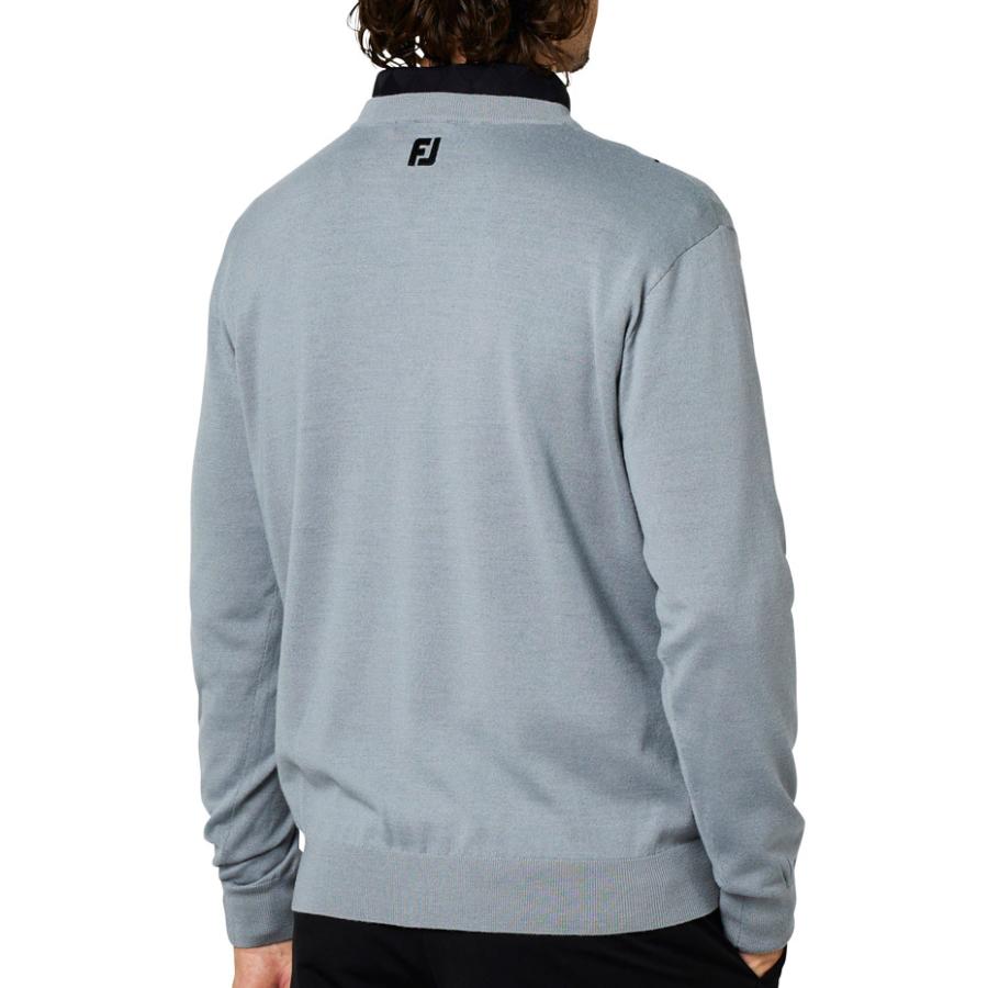 FootJoy（フットジョイ） クロップドアーガイル Vネック セーター