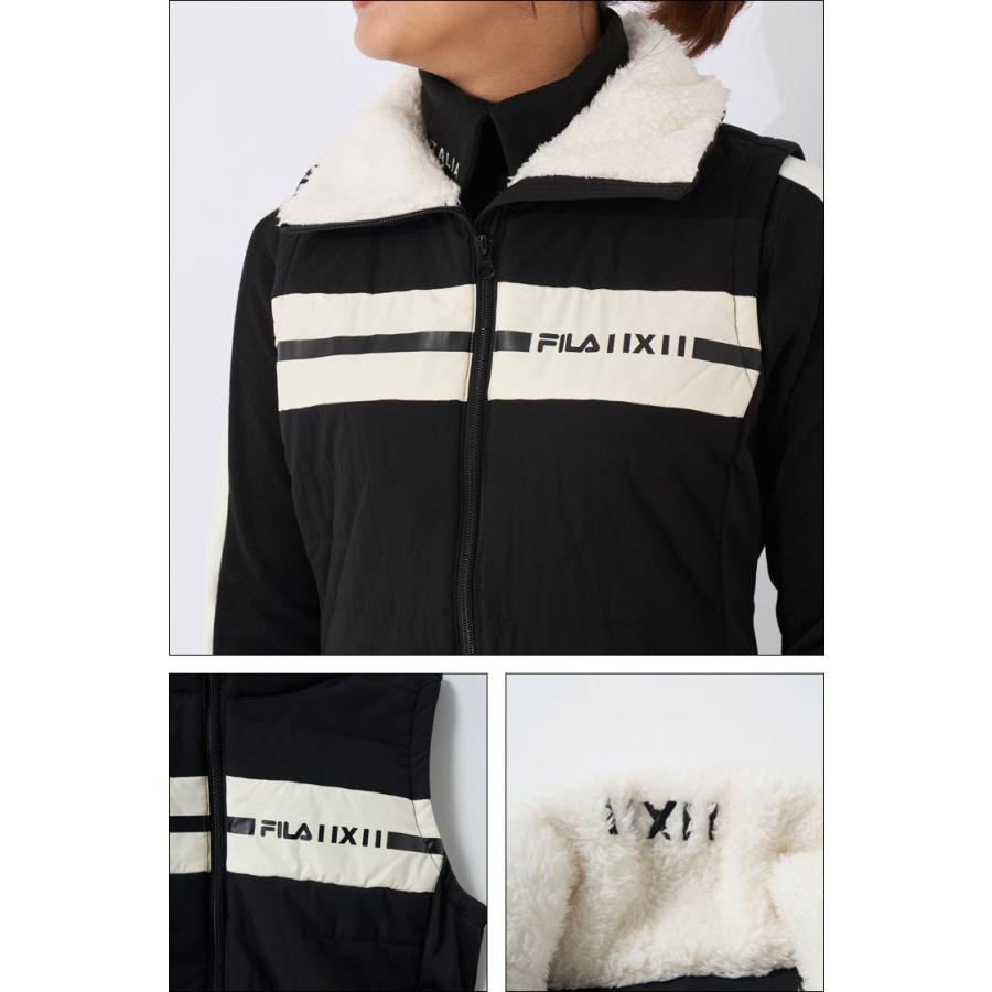 フィラゴルフ 切替リバーシブル中綿ワンピース 新品、未使用 Lサイズ