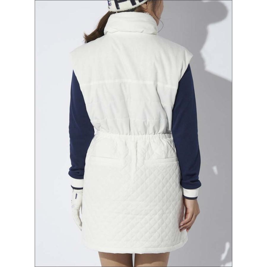 FILA GOLF フィラゴルフ オーバーシルエット 中綿 ワンピース ウェア