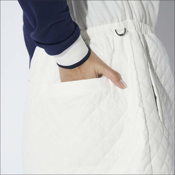 FILA GOLF フィラゴルフ オーバーシルエット 中綿 ワンピース