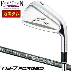 フォーティーン TB-7 Forged アイアン USTマミヤ アッタス Recoil 660 シャフト 単品[＃5、＃6、＃7、＃8、＃9、PW] 特注カスタムクラブ