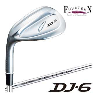 フォーティーン DJ-6 レフティ ウエッジ N.S.PRO TS-114w スチール 