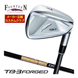 特注カスタムクラブ フォーティーン 2025NEW TB-3 FORGED アイアン DG105 ONYX BLACK シャフト 単品[＃5、＃6、＃7、＃8、＃9、PW] FOURTEEN（フォーティーン） 特注カスタムクラブ 2025NEW TB-3 FORGED