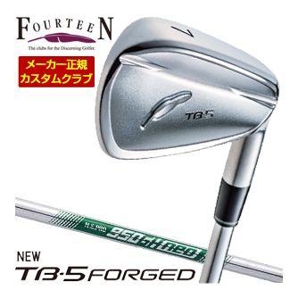 特注カスタムクラブ フォーティーン 2025NEW TB-5 FORGED アイアン N.S. PRO 950GH neo シャフト 単品[＃5、＃6、＃7、＃8、＃9、PW] FOURTEEN（フォーティーン） 特注カスタムクラブ 2025NEW TB-5 FORGED