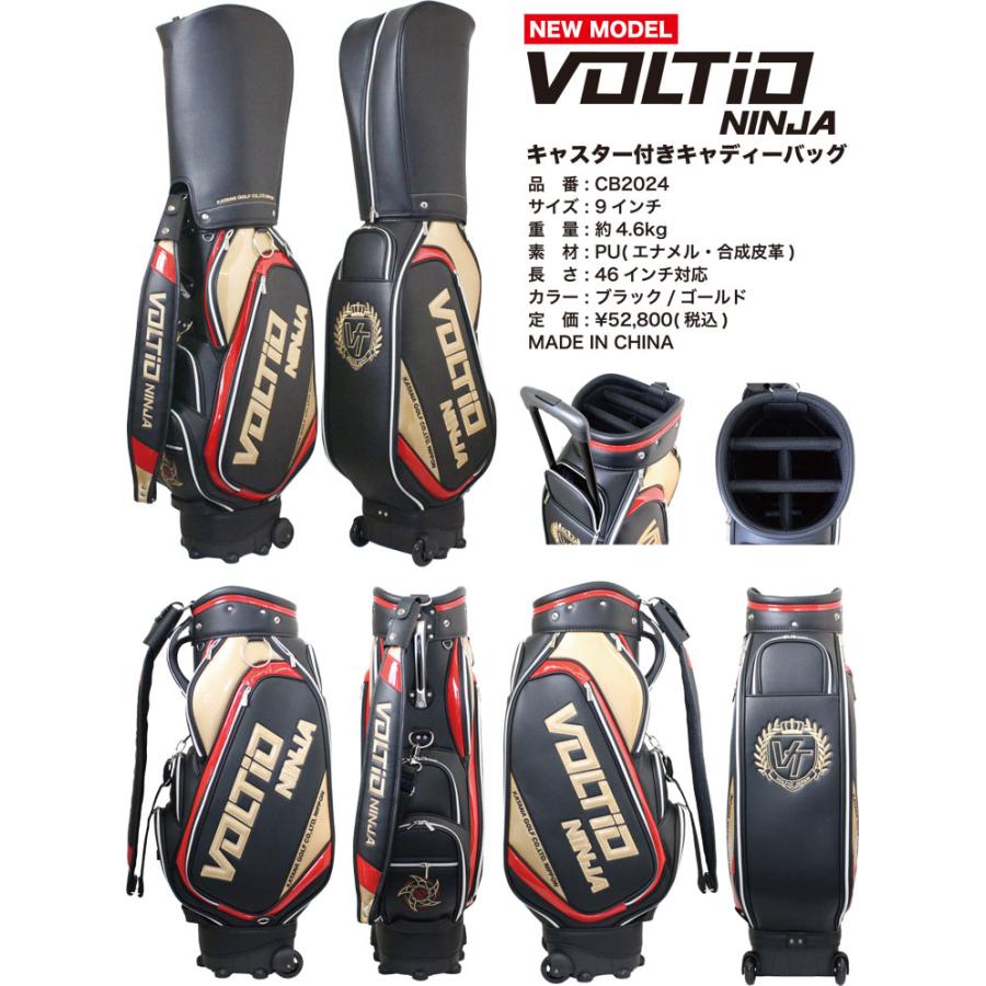 VOLTIO NINJA カタナゴルフ 2024年モデル キャスター付き VOLTIO NINJA カタナゴルフ 2024年モデル キャスター付き