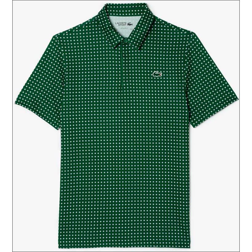 LACOSTE ラコステ ゴルフ ウェア メンズ ミニマム総柄プリント LACOSTE ラコステ ゴルフ ウェア メンズ ミニマム総柄プリント