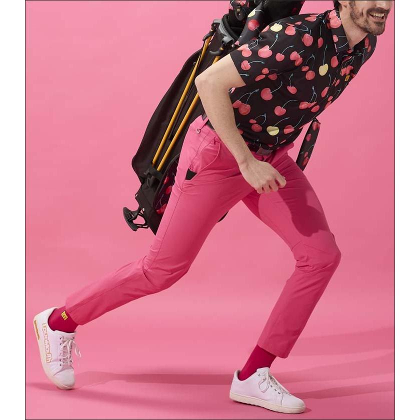 LOUDMOUTH ラウドマウス ゴルフ プレミアムカノコ 総柄 半袖 LOUDMOUTH ラウドマウス ゴルフ プレミアムカノコ 総柄 半袖