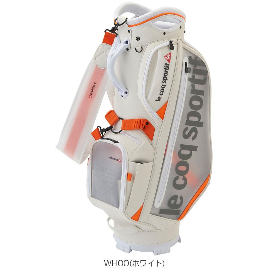 ルコックゴルフ キャディバッグ スケルトンポケット QQBRJJ00 スケルトンポケット 大口径