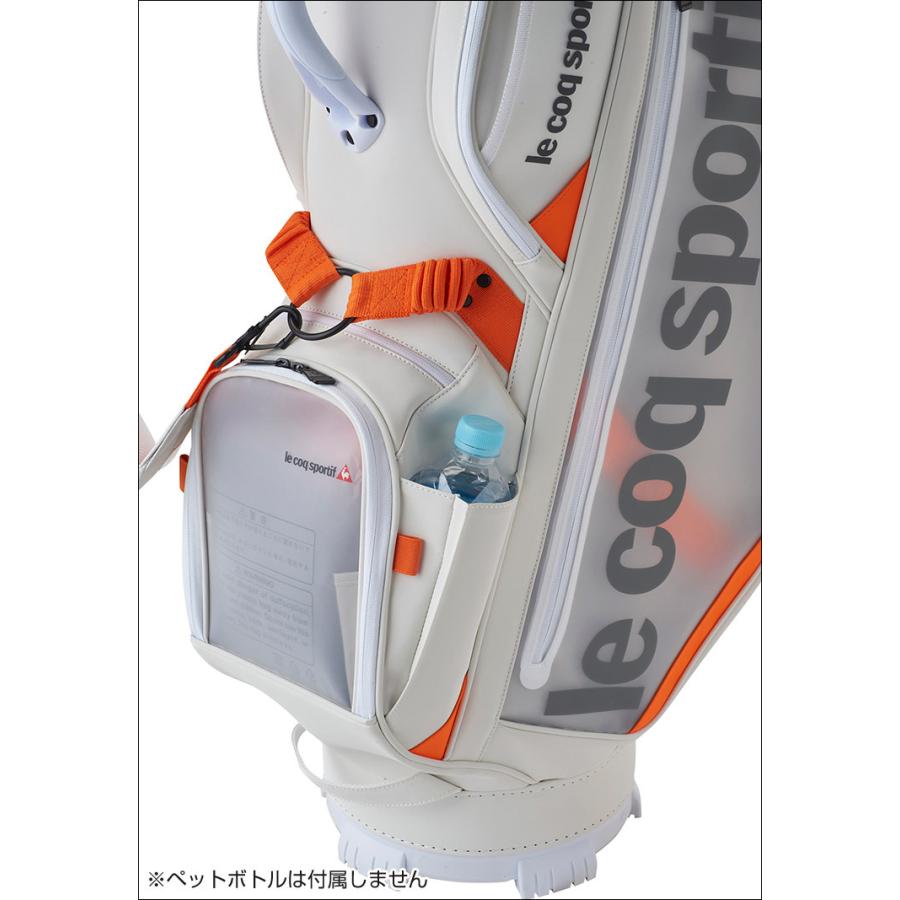 ルコックゴルフ キャディバッグ スケルトンポケット QQBRJJ00 スケルトンポケット 大口径