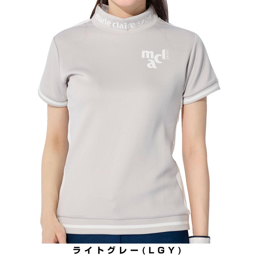Marie Claire（マリ クレール） ゴルフ レディースウェア モックネック