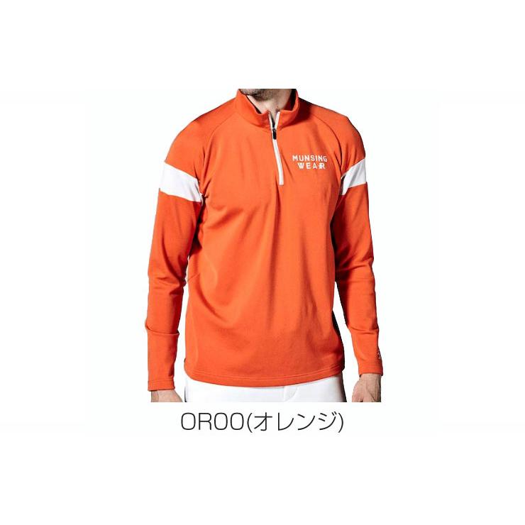 【新品】マンシングウェア 長袖シャツ MGMWJB08保温裏起毛ストレッチ　М Munsingwear マンシングウェア シーズンコレクション 保温裏起毛