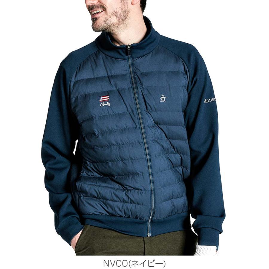 マンシングウェア シーズンコレクション ヒートナビ 中綿 ハイブリッド  