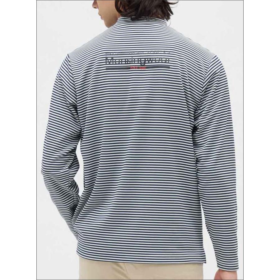 Munsingwear（マンシングウェア） ヒートナビ ボーダー モックネック