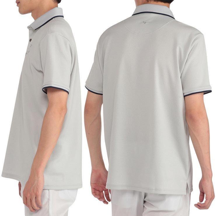 ミズノ ゴルフウェア メンズ ドライサイエンス 半袖ポロシャツ 52MA1015 M-2XL｜golfranger｜10