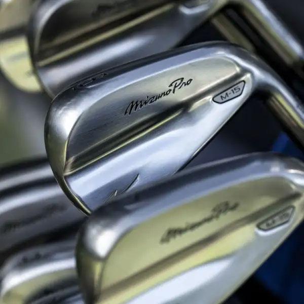 ミズノ Mizuno Pro M-15 アイアン 数量限定 グレーIP仕上げ Dynamic Gold 105 ONYX BLACK シャフト 単品[＃4、＃GW]の画像