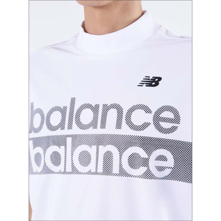New Balance ニューバランス SPORT ロゴプリント モックネック New Balance ニューバランス SPORT ロゴプリント モックネック