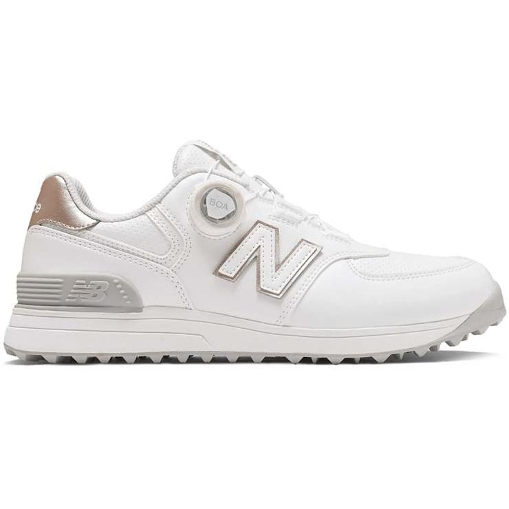 ⭐︎新品⭐︎New Balance レディース　ゴルフシューズ ホワイト 24 New Balance Golf ニューバランス 574 v4 SL BOA スパイクレス