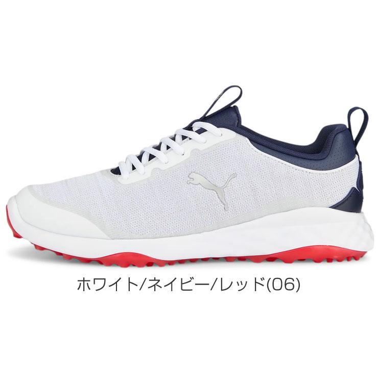 Puma ゴルフシューズ ホワイト/ネイビー/レッド Puma ゴルフシューズ ホワイト/ネイビー/レッド 楽天市場】プーマ