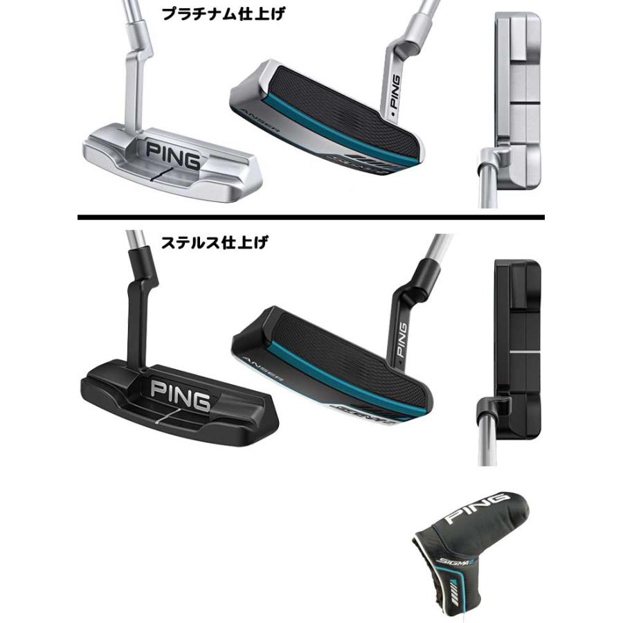 ピン SIGMA2 ANSER ステルス パター PING PP62 グリップ 日本未発売 