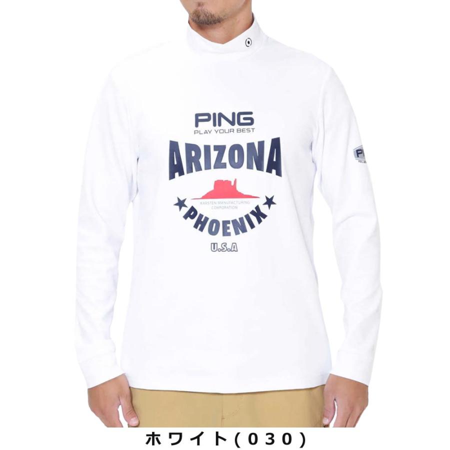 PING（ピン） メンズ ゴルフウェア ネイティブライン ダブルニット