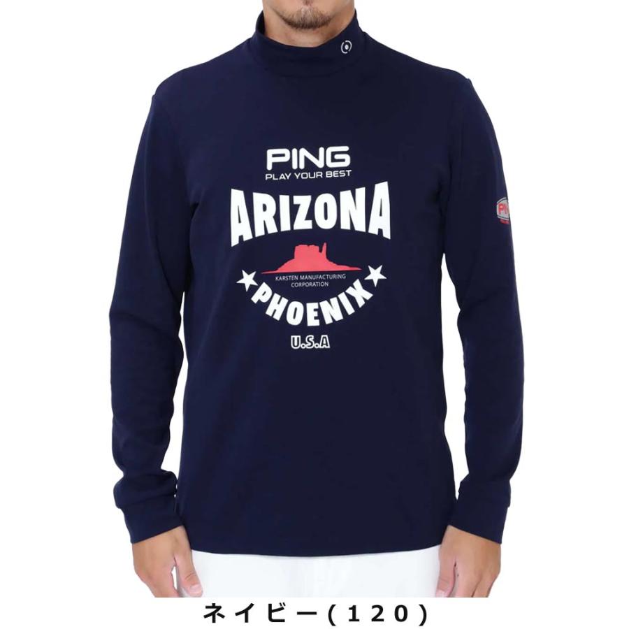 PING（ピン） メンズ ゴルフウェア ネイティブライン ダブルニット