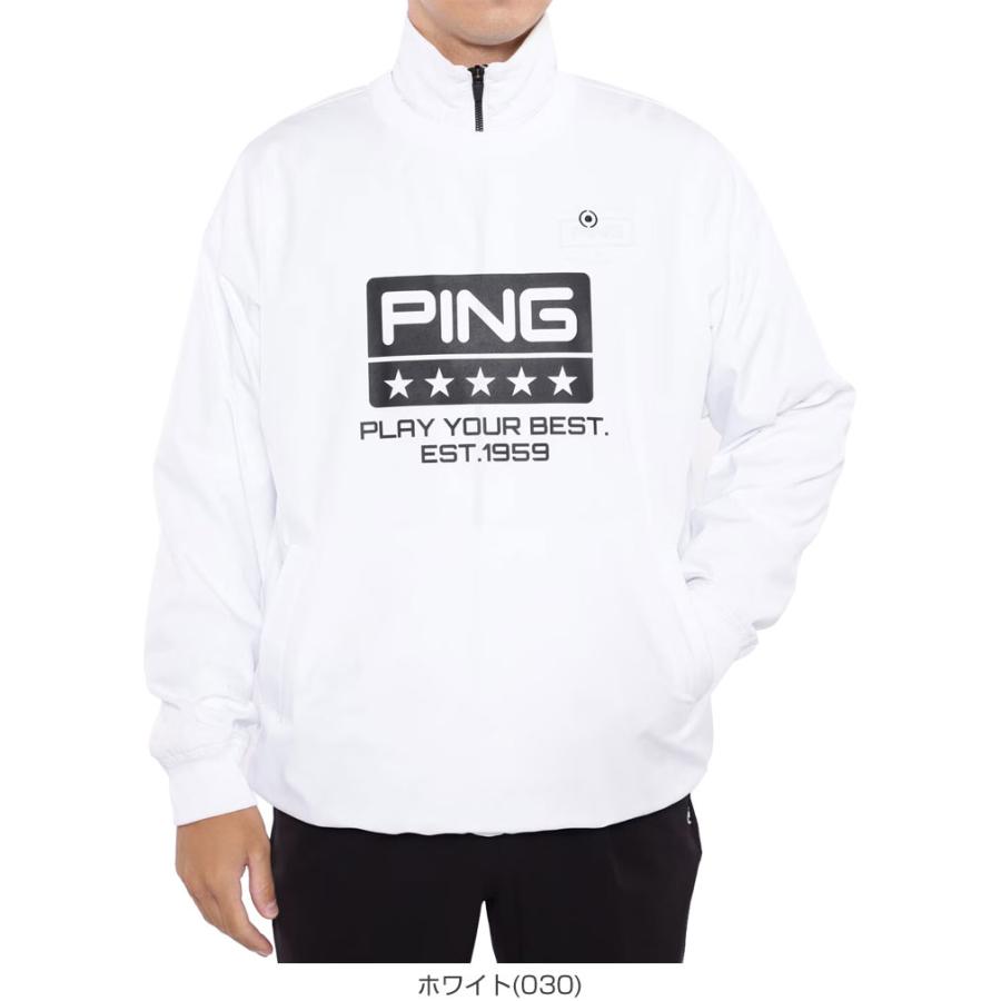 ピン パフォーマンスライン ツインレイヤードアウター プルオーバー ブルゾン + フルジップ ブルゾン セット ウェア メンズ 2024年秋冬モデル 621-4220901 M-3L PING（ピン） パフォーマンスライン ツインレイヤードアウター プル