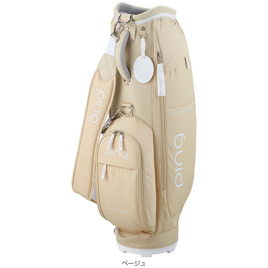 PING CB-L2401 ピュア キャディバッグ 2023年製 レディース！ PING（ピン） ピュア キャディバッグ レディース CB-L2401 : ゴルフ