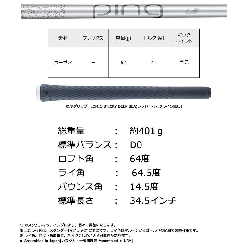 PING（ピン） 25％OFFクーポン対象 特注カスタムクラブ BunkR