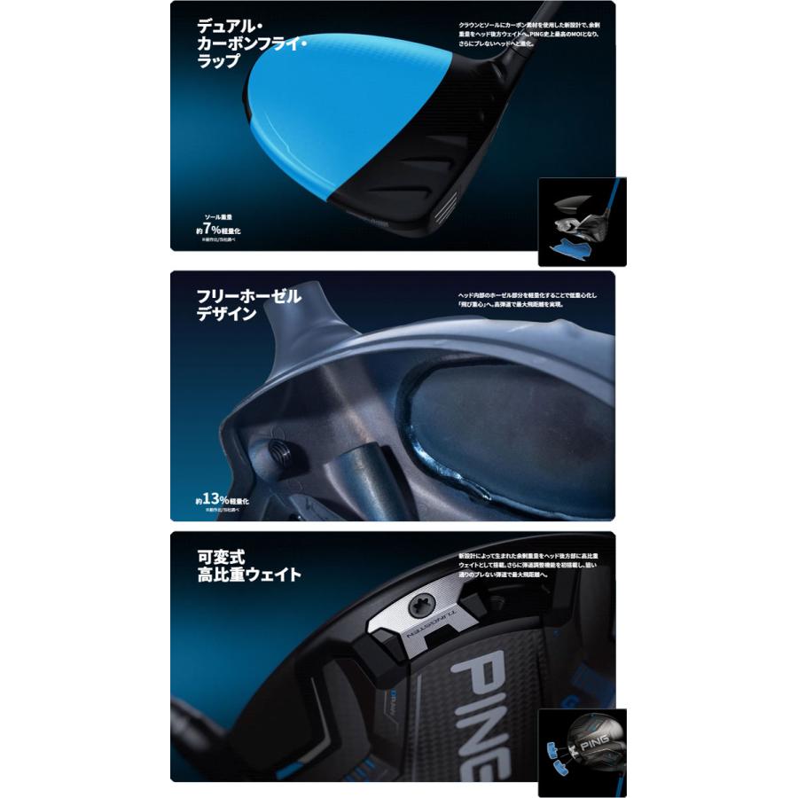 25％OFFクーポン対象 特注カスタムクラブ ピン G440 K ドライバー UST Mamiya ATTAS RX SUNRISE RED シャフトの画像