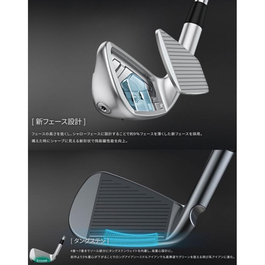 25％OFFクーポン対象 特注カスタムクラブ ピン i540 アイアン ダイナミックゴールド 105 シャフト 単品[＃4、＃5、＃6、＃7、＃8、＃9、PW、UW]_3