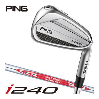 PING i240アイアンセット（#6-PW）MODUS3 TOUR 120 S PING（ピン） 25％OFFクーポン対象 i240 アイアン N.S. PRO Modus3
