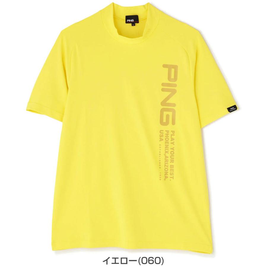 PING（ピン） パフォーマンスアパレル テラカノコ ハイネック 半袖
