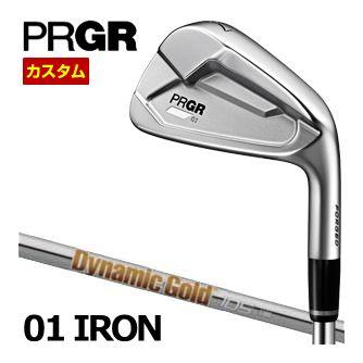 特注カスタムクラブ プロギア 2023 01 アイアン ダイナミックゴールド 105 シャフト 単品[＃4、＃5] PRGR（プロギア） 特注カスタムクラブ 2023 01 アイアン ダイナミック