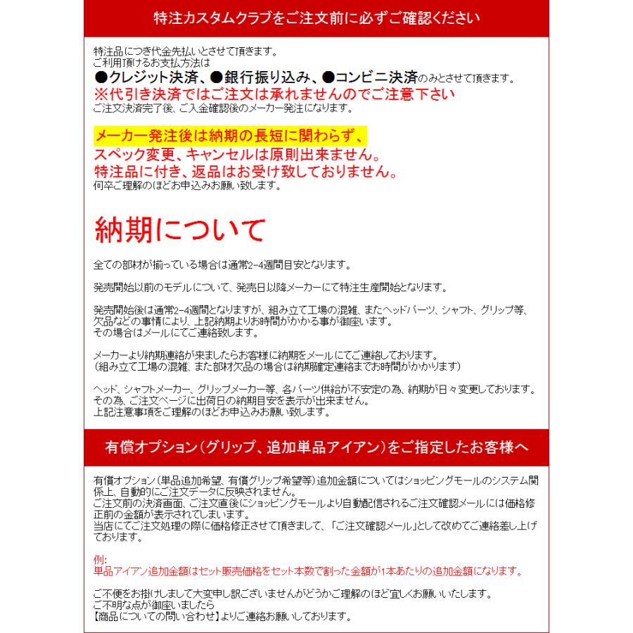 PRGR（プロギア） 特注カスタムクラブ RS ユーティリティ WACCINE