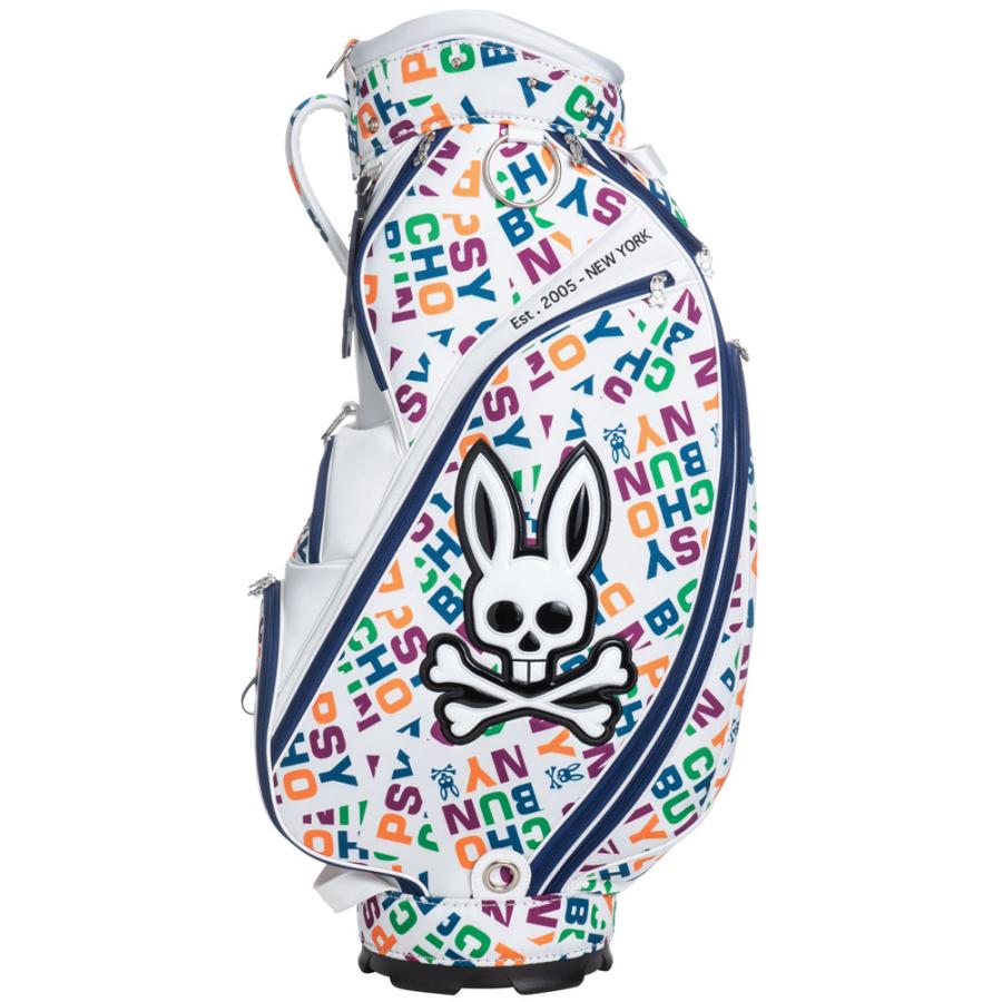サイコバニー キャディバッグ カート マルチプルタイプ PBMG2FC2 Psycho Bunny（サイコバニー） キャディバッグ カート マルチプル