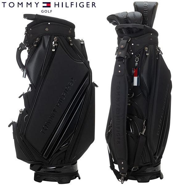 トミーヒルフィガー キャディバッグ +ヘッドカバーセット 中古品 送料無料 TOMMY HILFIGER GOLF（トミー ヒルフィガー ゴルフ） トミー