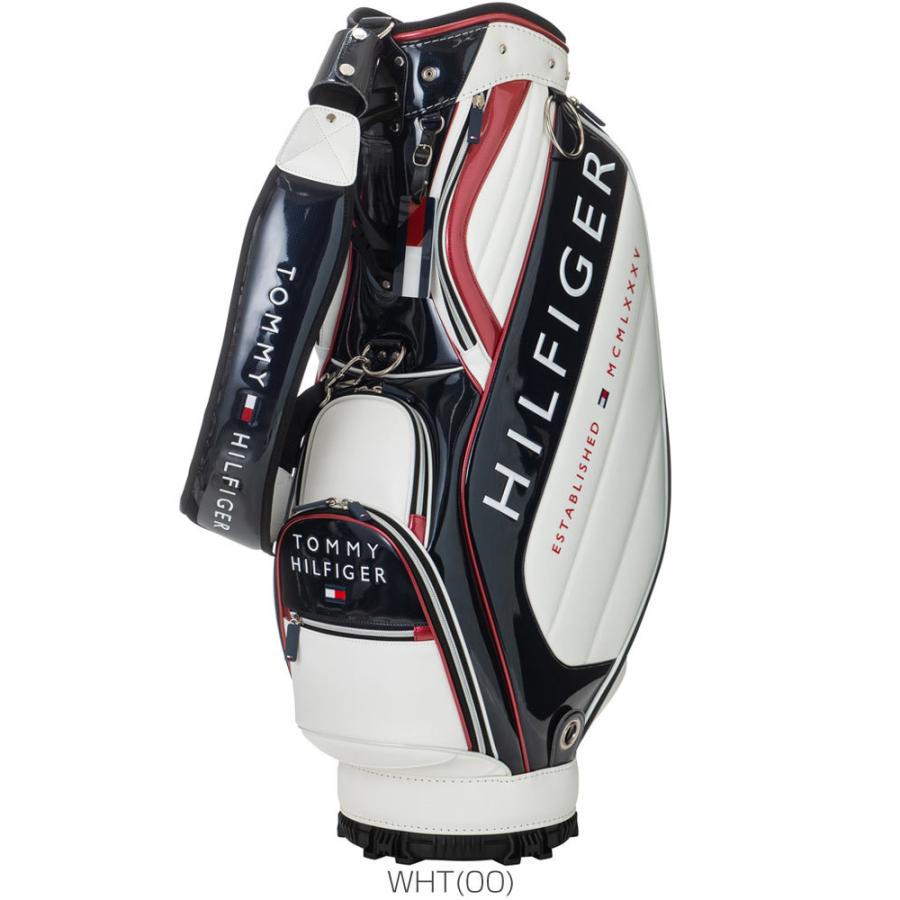 トミーヒルフィガー ゴルフ カート キャディバッグ エナメルミックス THMG2SC5 カート キャディバッグ トミーヒルフィガー ゴルフ エナメルミックス THMG2SC5