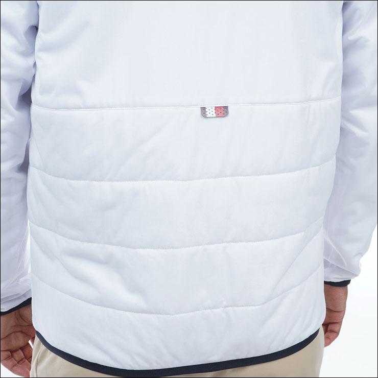 トミーヒルフィガー ゴルフ ウェア メンズ 2WAY キルティング フルジップ パデッド 中綿ブルゾン THMA388 2023年秋冬モデル M-LL ゴルフ 裏側アクリルコーティング