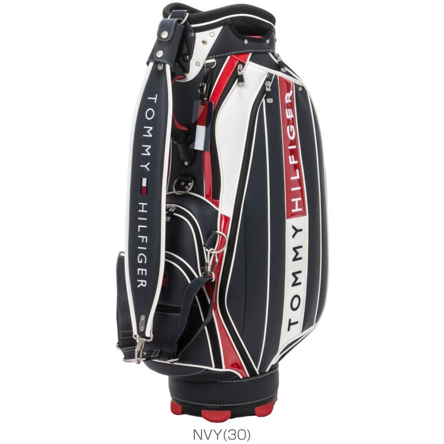 新品 トミーヒルフィガーゴルフ キャディバッグ THMG3FC4 ブラック