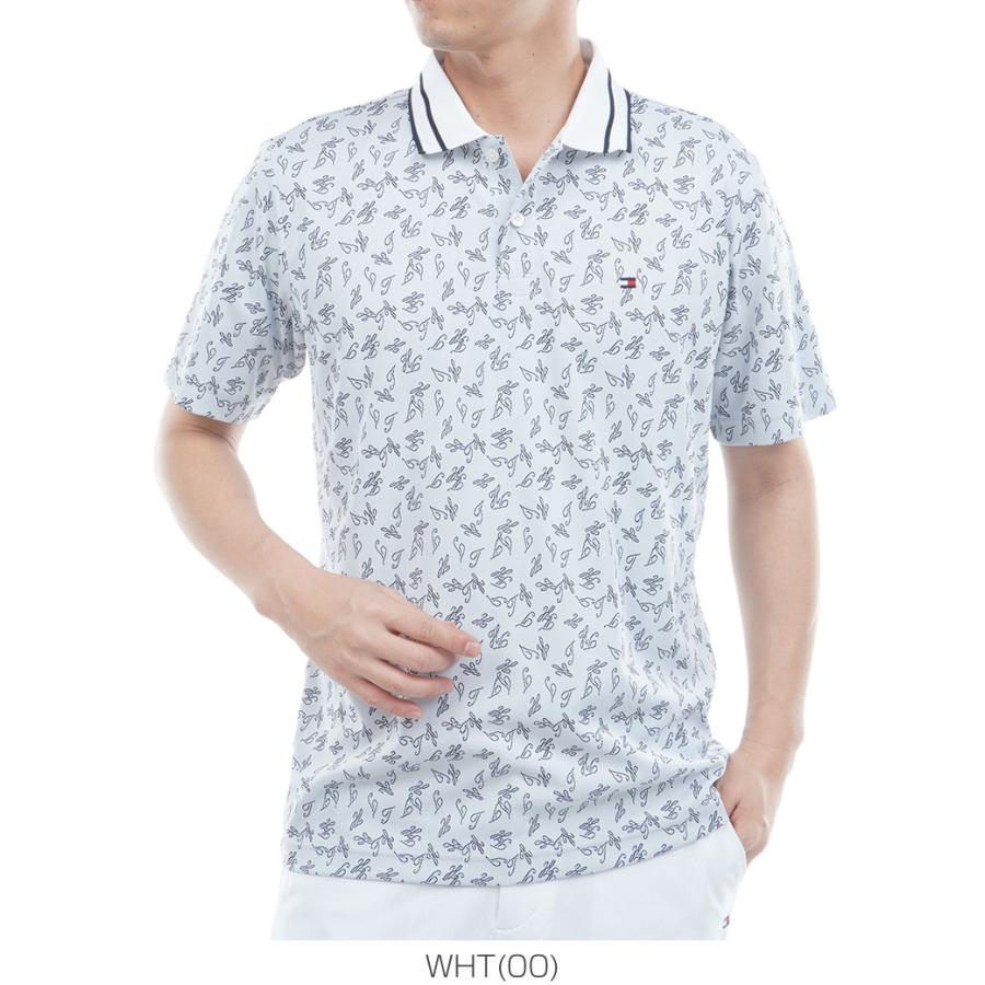 TOMMY HILFIGER（トミー・ヒルフィガー） 筆記体ロゴジャガード 半袖