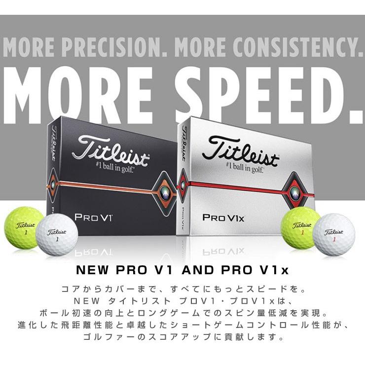 Pro V1 タイトリスト PRO / V1x ゴルフボール 2019年モデル 1 Pro V1 タイトリスト PRO / V1x ゴルフボール 2019年モデル 1