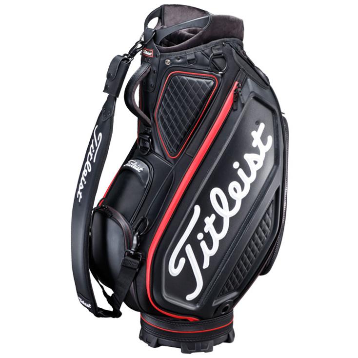 タイトリスト キャディバッグ ジェットブラック ツアー TB9SF9 テスタルテ キャディバッグ TES-001 ネイビー