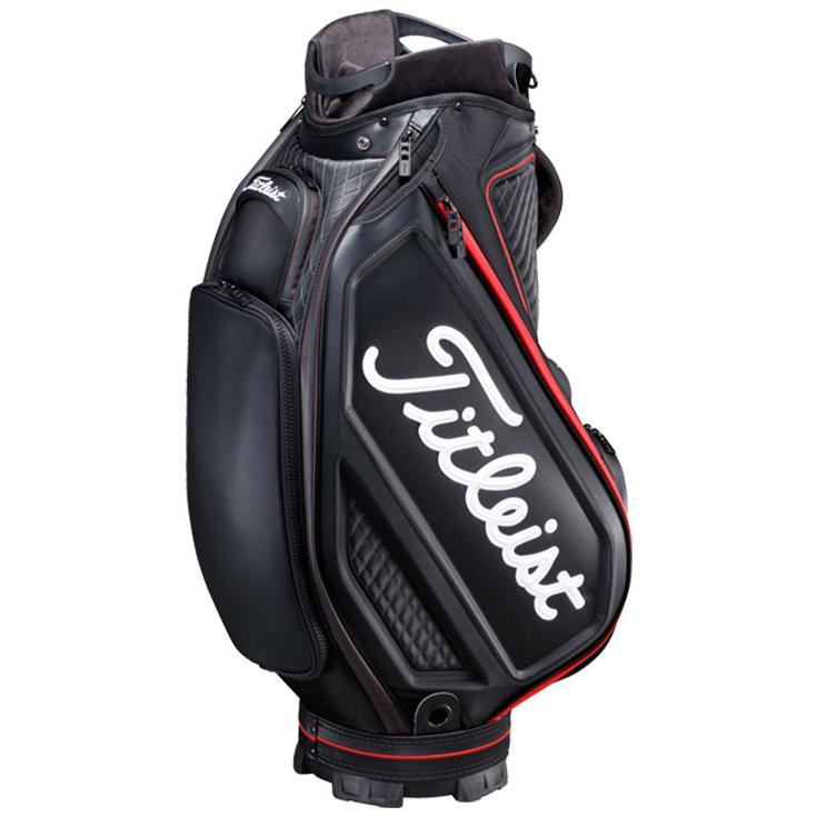 タイトリスト キャディバッグ ジェットブラック ツアー TB9SF9 テスタルテ キャディバッグ TES-001 ネイビー