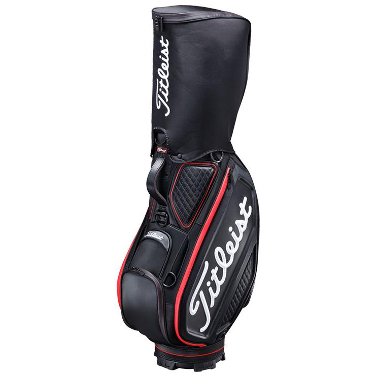 タイトリスト キャディバッグ ジェットブラック ツアー TB9SF9 テスタルテ キャディバッグ TES-001 ネイビー