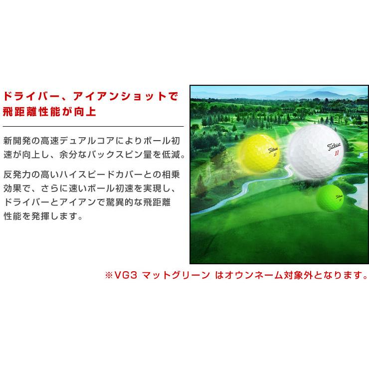 Titleist（タイトリスト） 無料オウンネーム対応・3ダース価格 VG3
