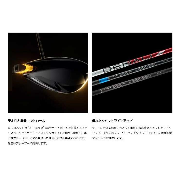 T-Series タイトリスト GT2 ドライバー Project X Denali Red 5.0