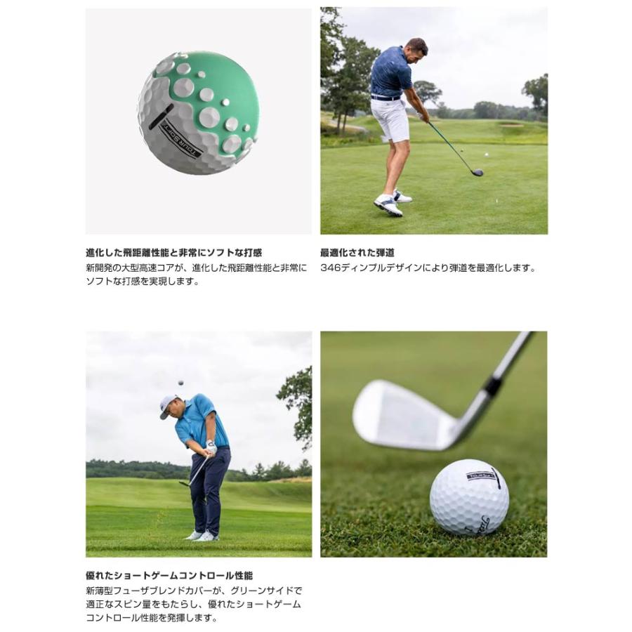 タイトリスト ツアーソフト ゴルフボール 2024年モデル 1ダース [12球入り]｜golfranger｜09