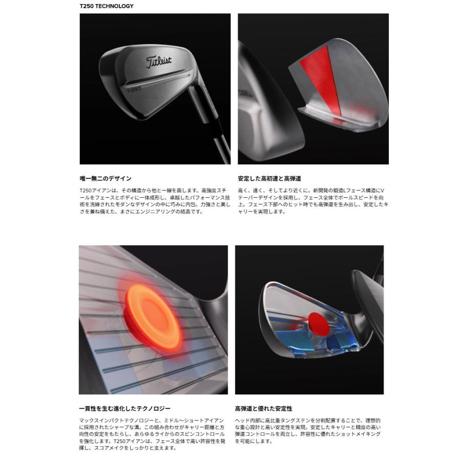 T-Series タイトリスト 25NEW T250 アイアン N.S.PRO Modus Tour 105